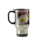 GIFTS COFFEE Travel Mugs Mug Cups White Daisies