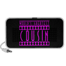 Gifts for Cousins : World's Greatest Cousin Portable Speakers