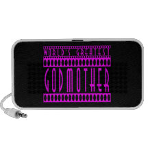 Gifts for Godmothers : World's Greatest Godmother Laptop Speakers