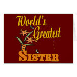 Gifts For Sisters Greeting Cards