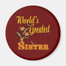 Gifts For Sisters Refrigerator Magnets