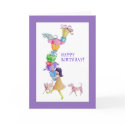 Gifts Girl Birthday Card