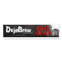 "Gig Gear" Bumper Sticker