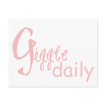 Giggle Daily Postcard