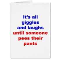 Giggles & Laughs Pees Pants