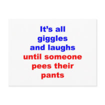 Giggles & Laughs Pees Pants