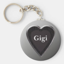 Gigi Heart Keychain