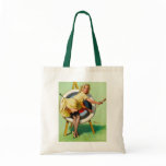 Gil Elvgren tote bag vintage rockabilly bombshell