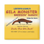 Gila Monster Steaks Magnets