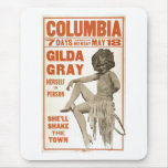 Gilda Grey herself in person (poster) 1920s mousepads