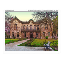 Gillespie Co. Courthouse (old), Fredericksburg, TX Postcards