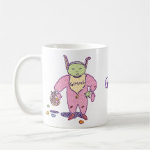 Gimme Chocolate Ghoulie Mugs