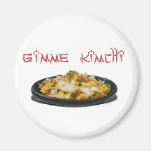 Gimme Kimchi Kimchi Lovers Refrigerator Magnets