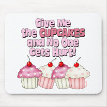 Gimme the Cupcakes Mousemat