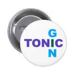 Gin Tonic Longdrink cocktail Anstecknadel