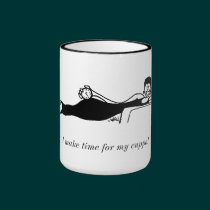 Gina Diva Leisure Queen Line-art by B.B.B. mugs