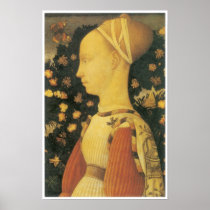 Ginepro d'Este, c. 1440 Portrait Posters