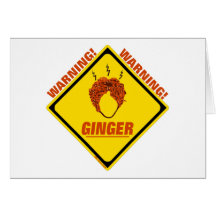 Ginger Alert! Card