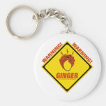 Ginger Alert! Keychain