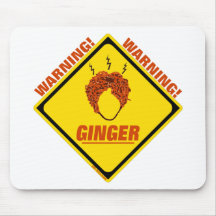 Ginger Alert! Mouse Mats