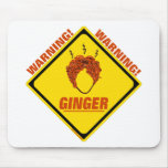 Ginger Alert! mousepads