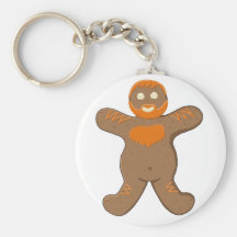 Ginger Bear Man Key Chain