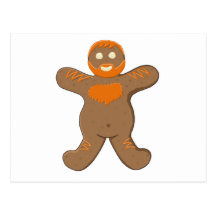Ginger Bear Man Postcards