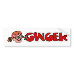 Ginger Bumper bumper stickers