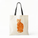 Ginger Cat Tote Bag