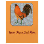 Ginger Game Cock flyers