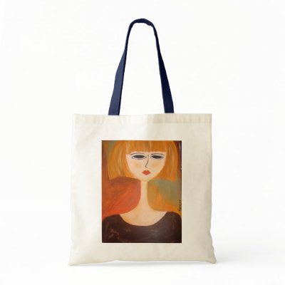 Ginger Girl Canvas Bag by BLUSHINGROSE