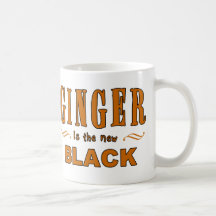 Ginger is the New Black Coffee Mugs
