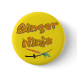 ginger ninja badge pin