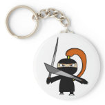 Ginger Ninja Figure 3 keychains
