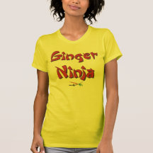 ginger Ninja Tee Shirts