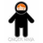 GINGER NINJA t-shirts