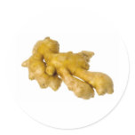 Ginger root stickers