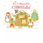 Gingerbread Candyland T-Shirt - Ladies