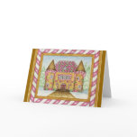 Gingerbread Castle Card