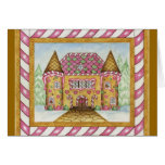Gingerbread Castle Card