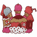 Gingerbread Castle embroidered shirts
