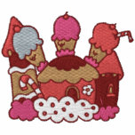 Gingerbread Castle embroidered shirts