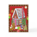 Gingerbread Christmas Card