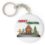 Gingerbread Christmas keychains