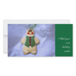 Gingerbread Cooking Ornament Photocard