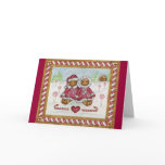 Gingerbread couple cards