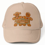 Gingerbread Couple First Christmas hats
