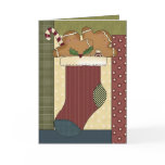 Gingerbread Delights: Greeting Card