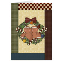 Gingerbread Delights: Greeting Card