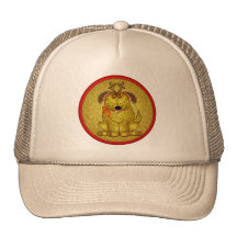Gingerbread Dog Christmas Cookie Hat